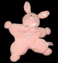 Kids Preferred SWEET DREAMS Pink Bunny Rabbit Star Plush Lovey